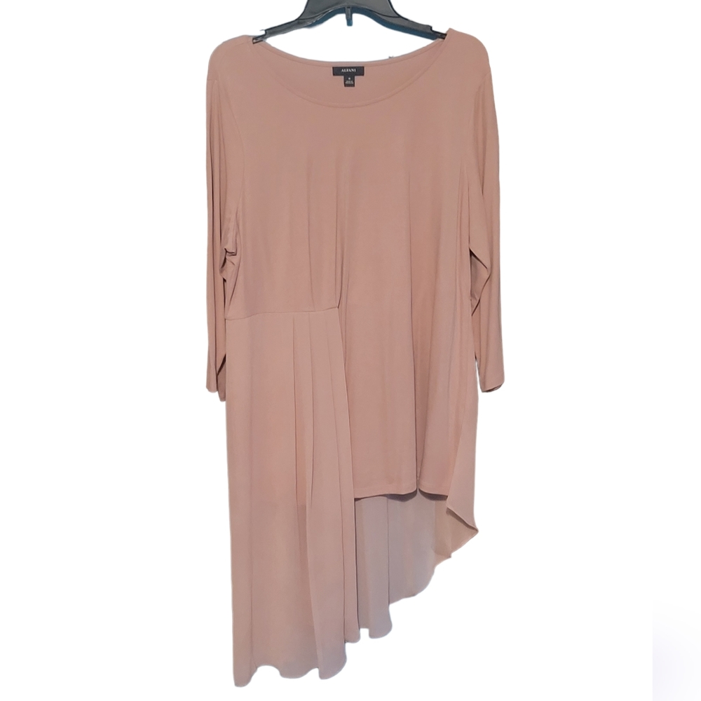Pink Alfani 3/4 sleeve shirt